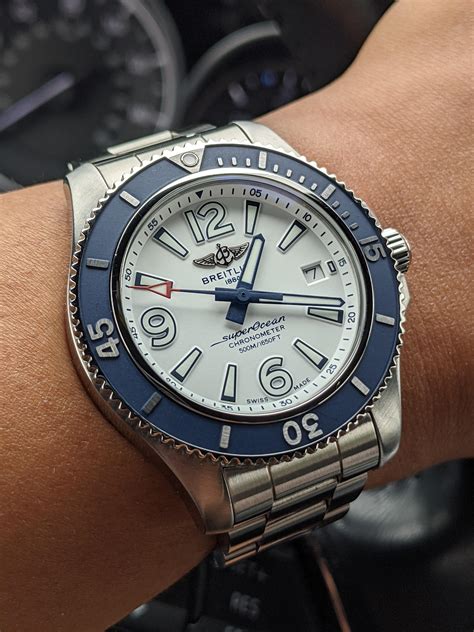 breitling superocean 2|breitling superocean 42 white.